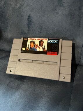 Lethal Weapon Super Nintendo (SNES) Game Cartridge - Gray